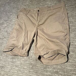 AG Adriano Goldschmied Beige Shorts